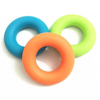 O型硅胶握力器 从鼠标手恢复器到化妆品伴侣的多功能锻炼工具